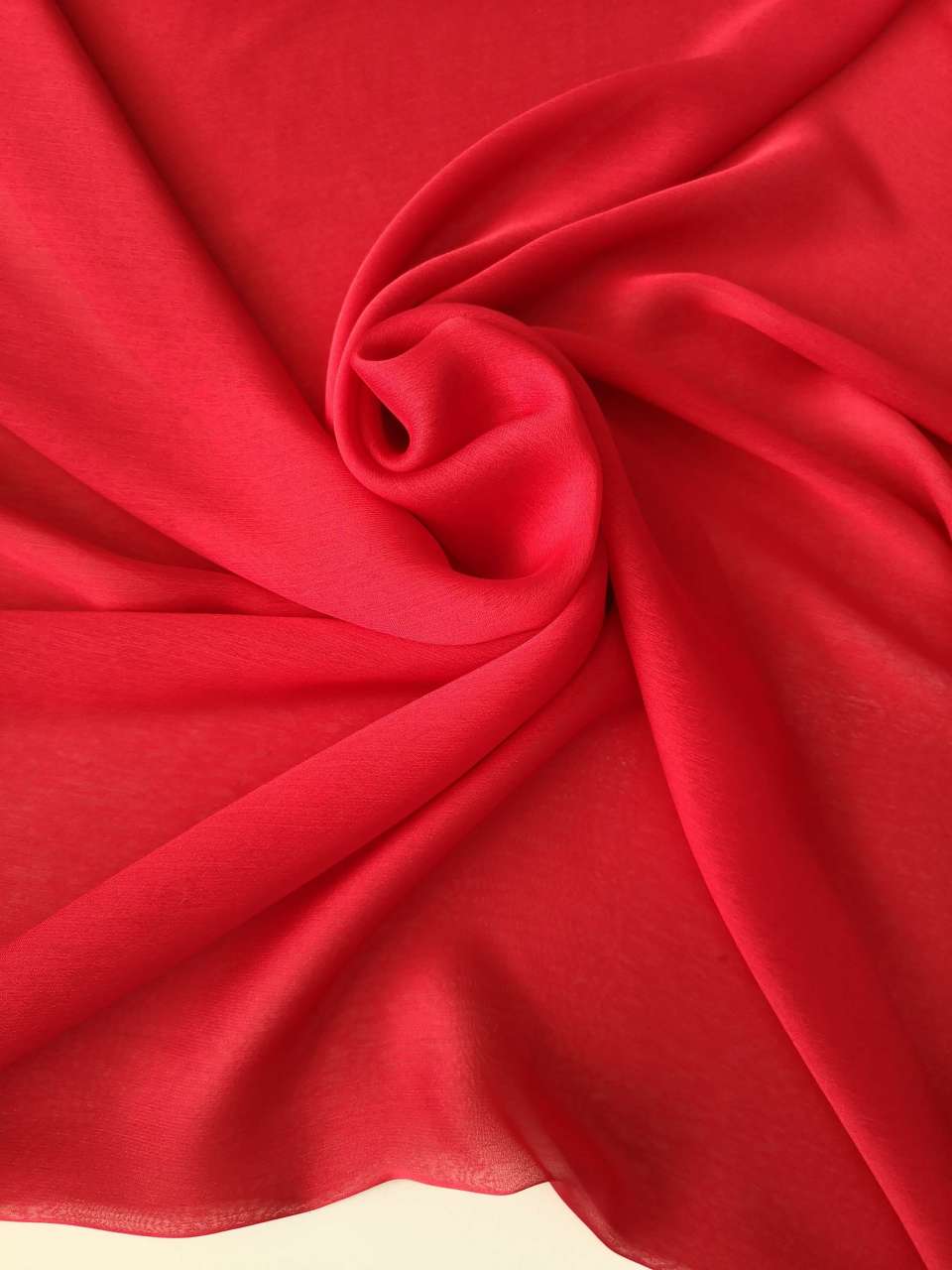 ŞİFON EŞARP KIRMIZI 110cm