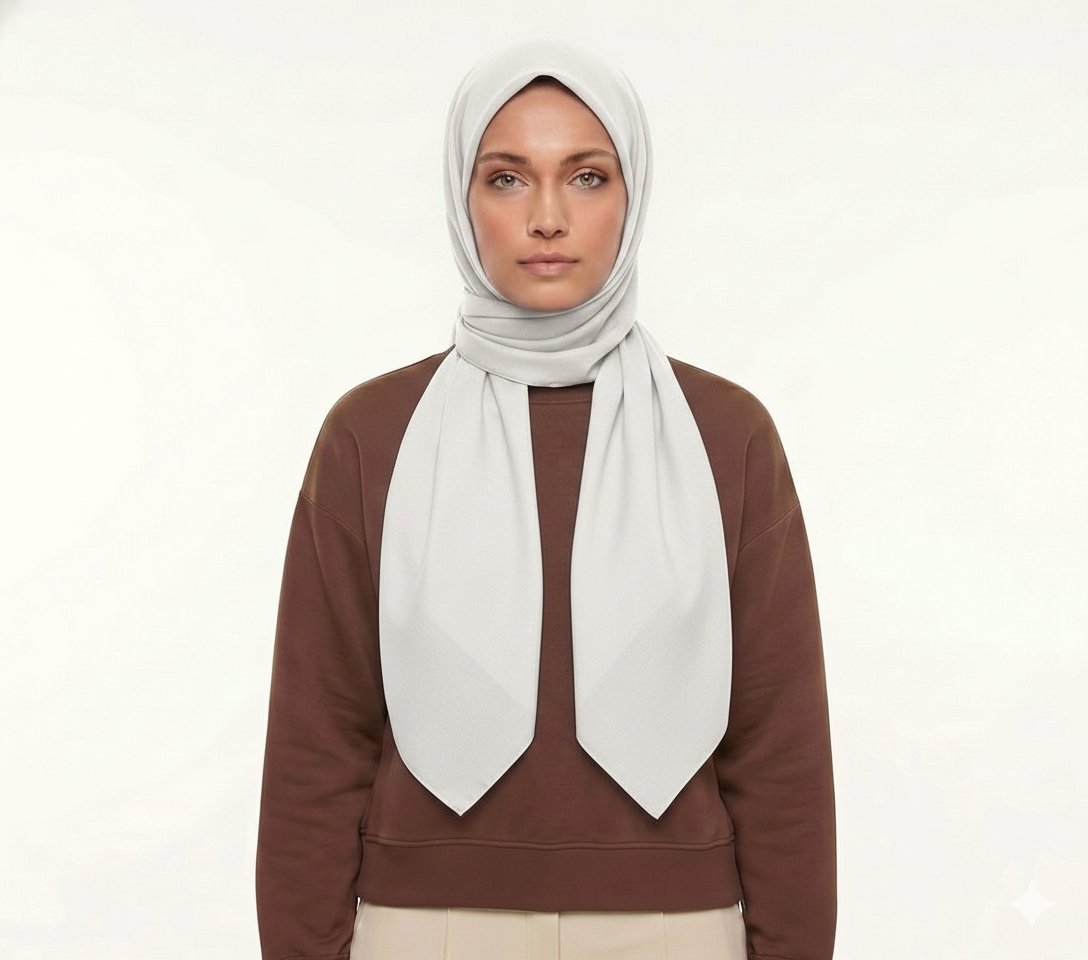 Mısırlı Eşarp - Düz Kristal - Desen 06
