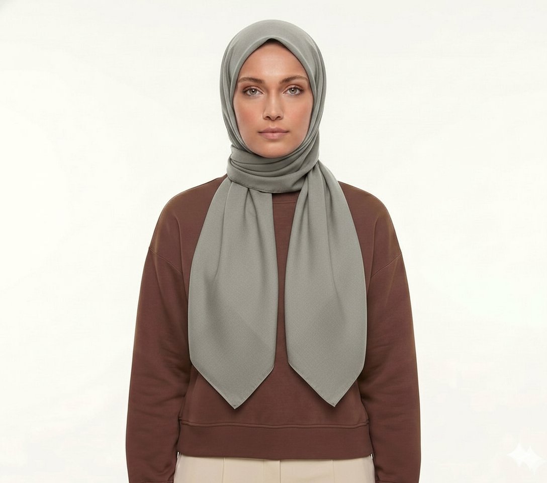 Mısırlı Eşarp - Düz Kristal - Desen 05