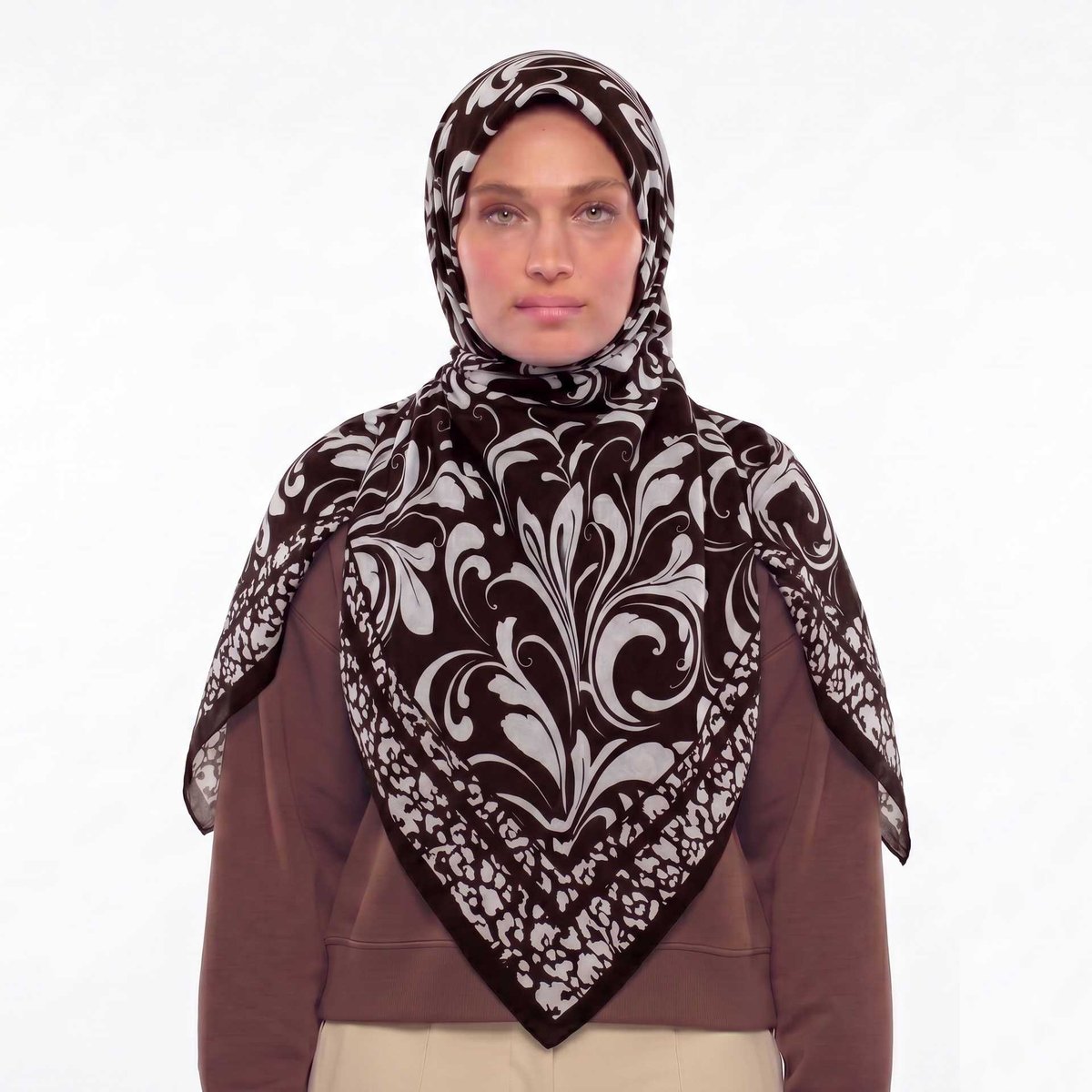 Mısırlı Eşarp - 120x120 Pamuk Koleksiyonu