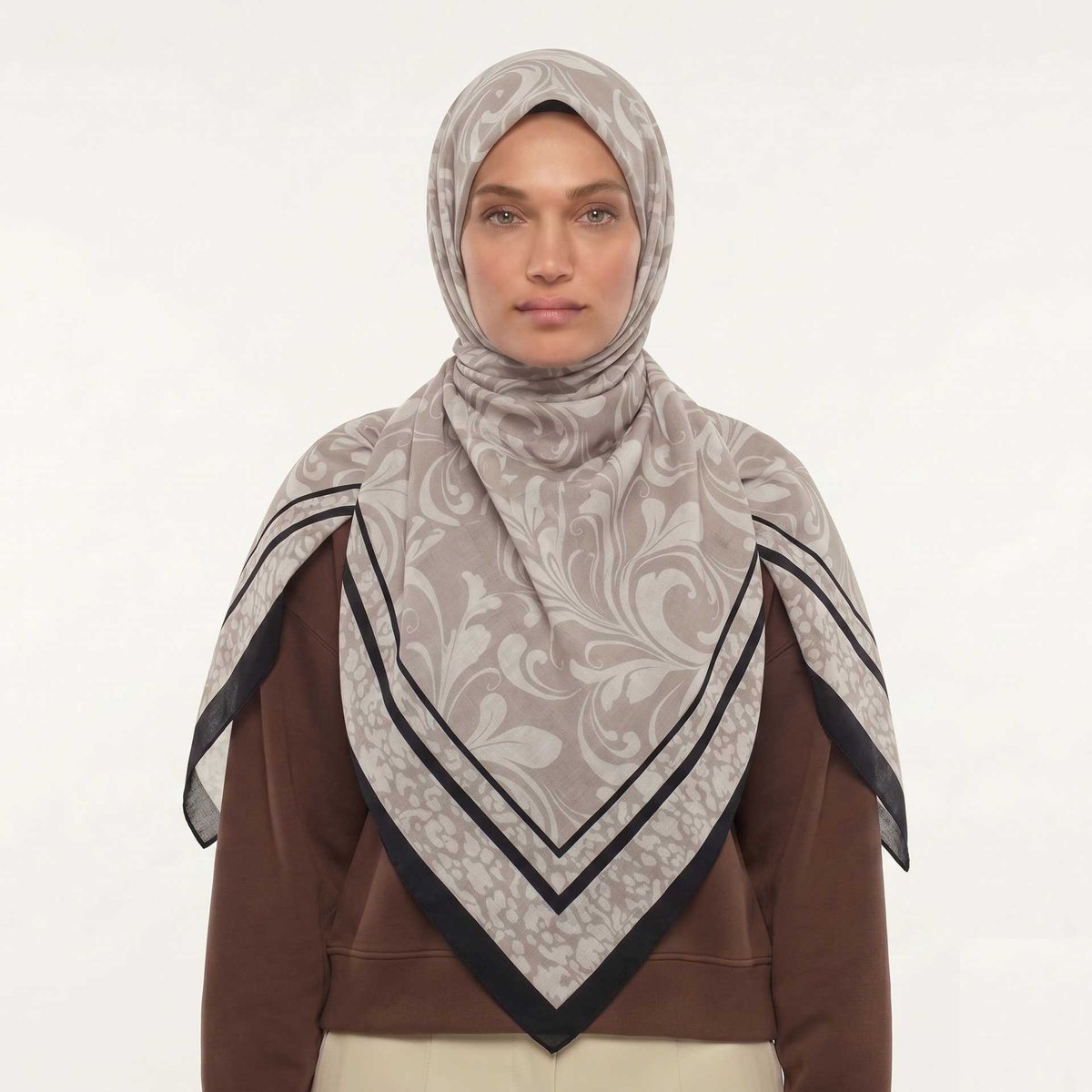 Mısırlı Eşarp - 120x120 Pamuk Koleksiyonu - Desen 03