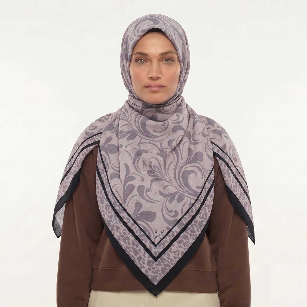 Mısırlı Eşarp - 120x120 Pamuk Koleksiyonu - Desen 06