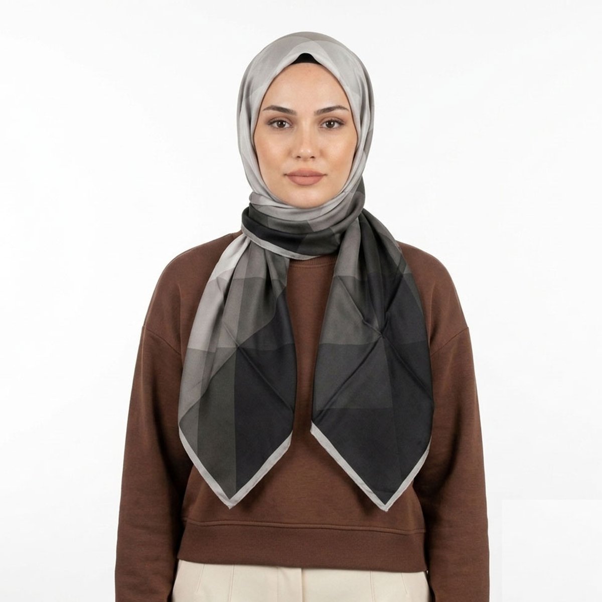 Mısırlı Eşarp - Emprime Koleksiyonu - Desen 10