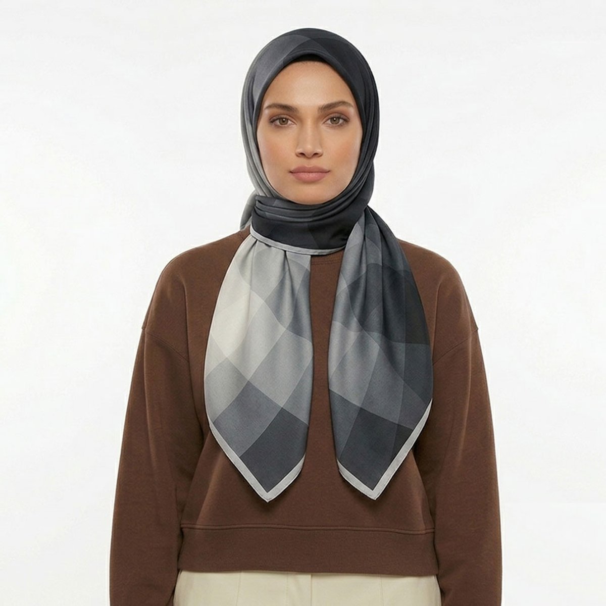 Mısırlı Eşarp - Emprime Koleksiyonu - Desen 15